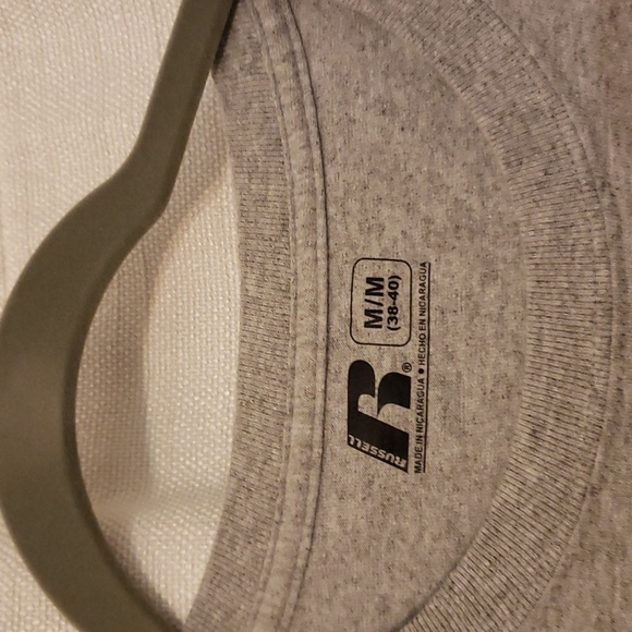 Texas Tech grey short sleeve t-shirt size medium by Russell  EUC - Picture 2 of 7